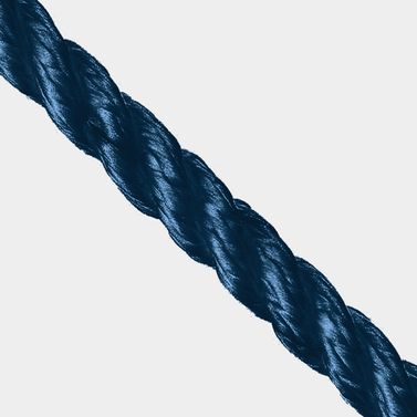 Fenderline Trippelflettet Ø6mm 1,5m 2 stk Navy