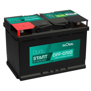 Global Marinbatteri SMF Offgrid 72Ah