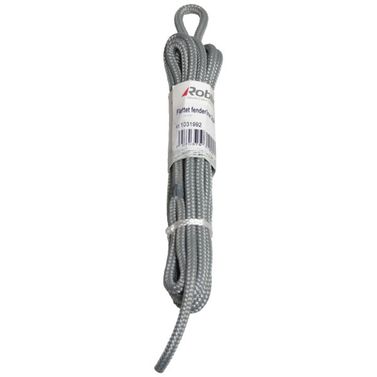 Robline fenderlina flätad 2-pack, grå