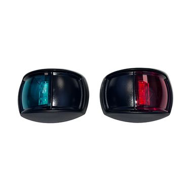 SYC Lanternset 5 Sidomonterat Styrbord/ Babord Svart
