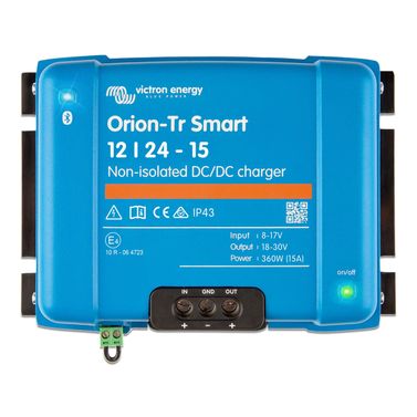 Orion-Tr Smart DC-laddare 12/24-15A (360W)