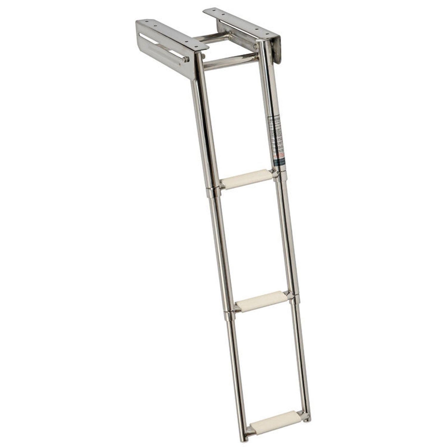 Teleskopisk infällbar standard smal AISI316 3 steg