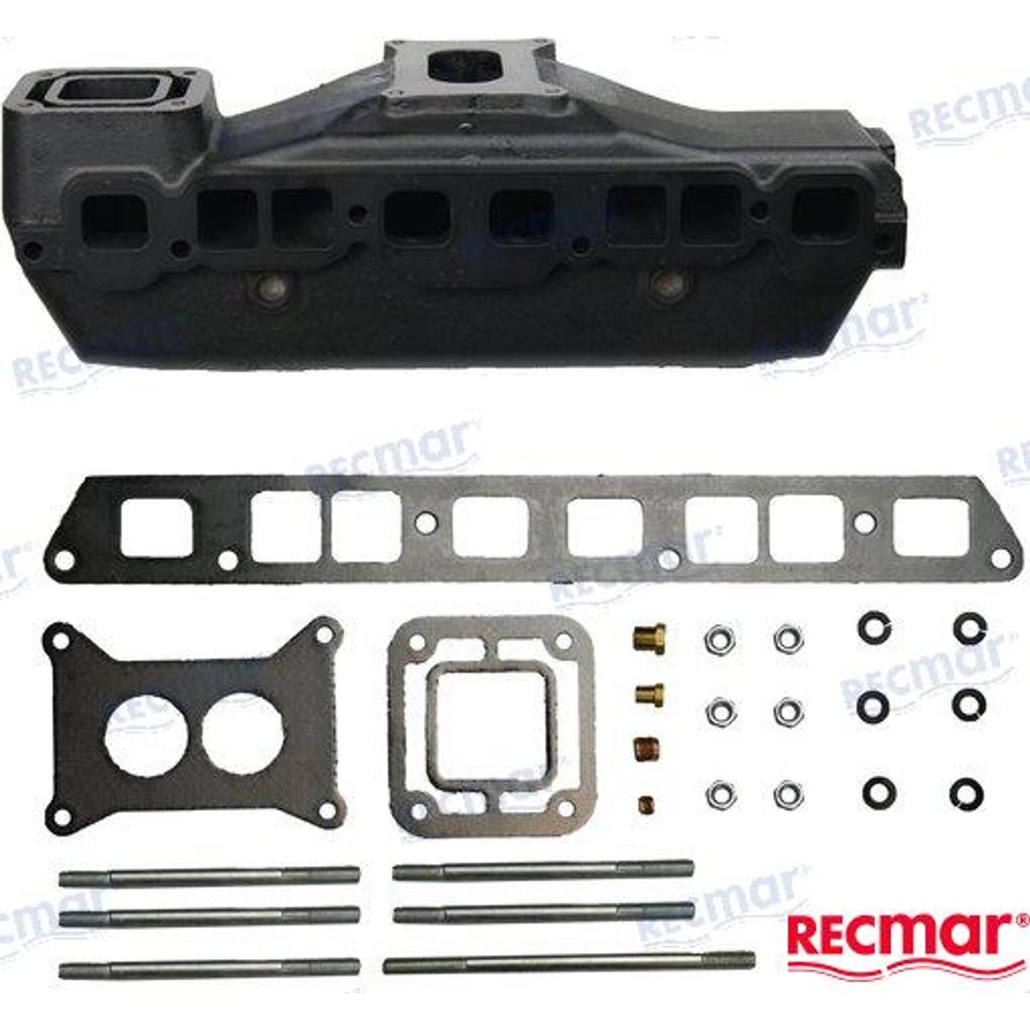 Pakokaasun nokka 3.0L RECMAR870