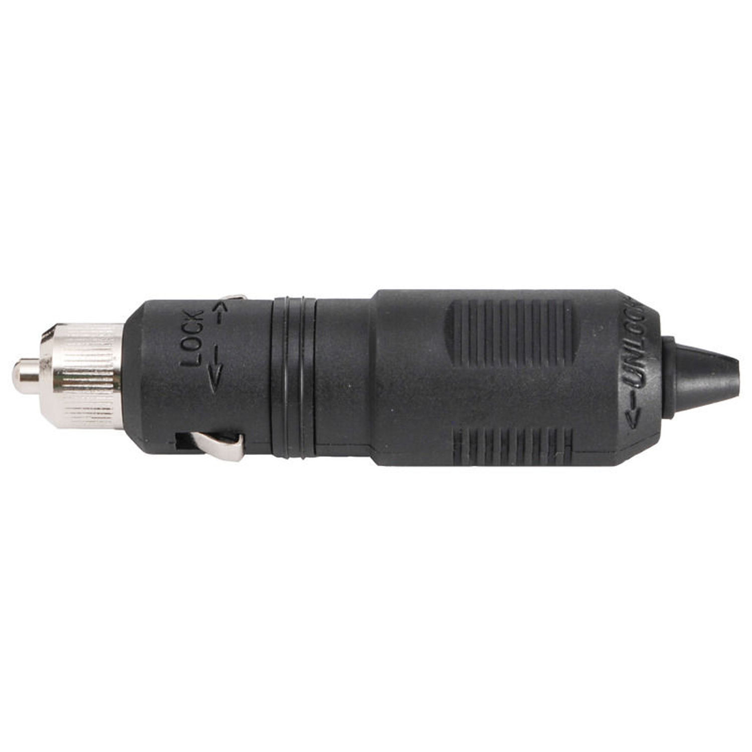 Pistoke + sulake ja punainen LED