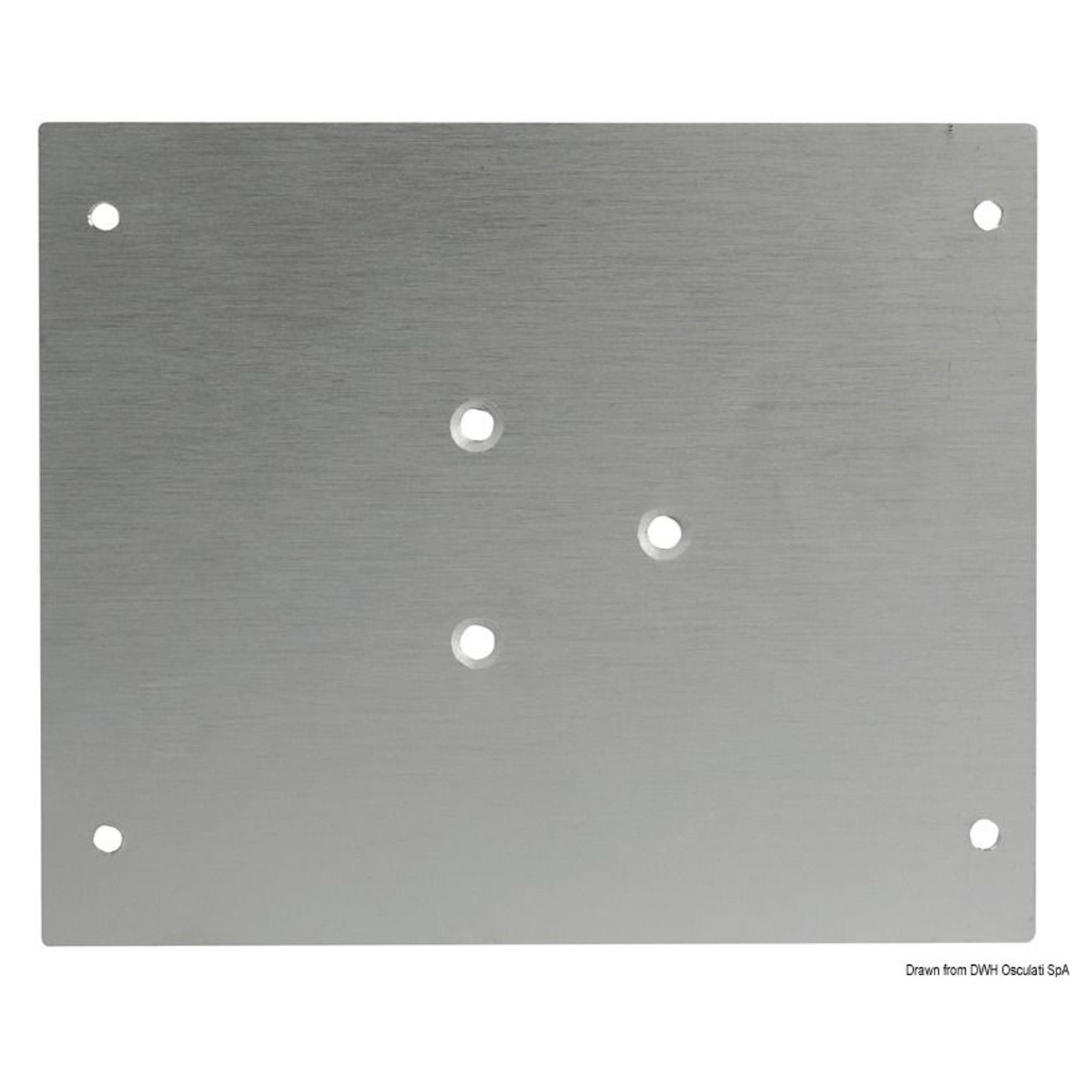 Monteringsplade til forskyder 680 x 560 mm