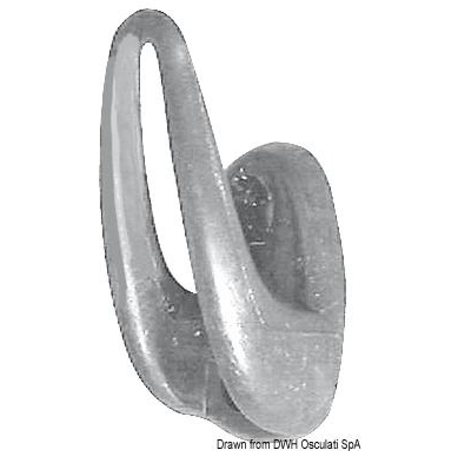 Knage nylon 55x24 mm