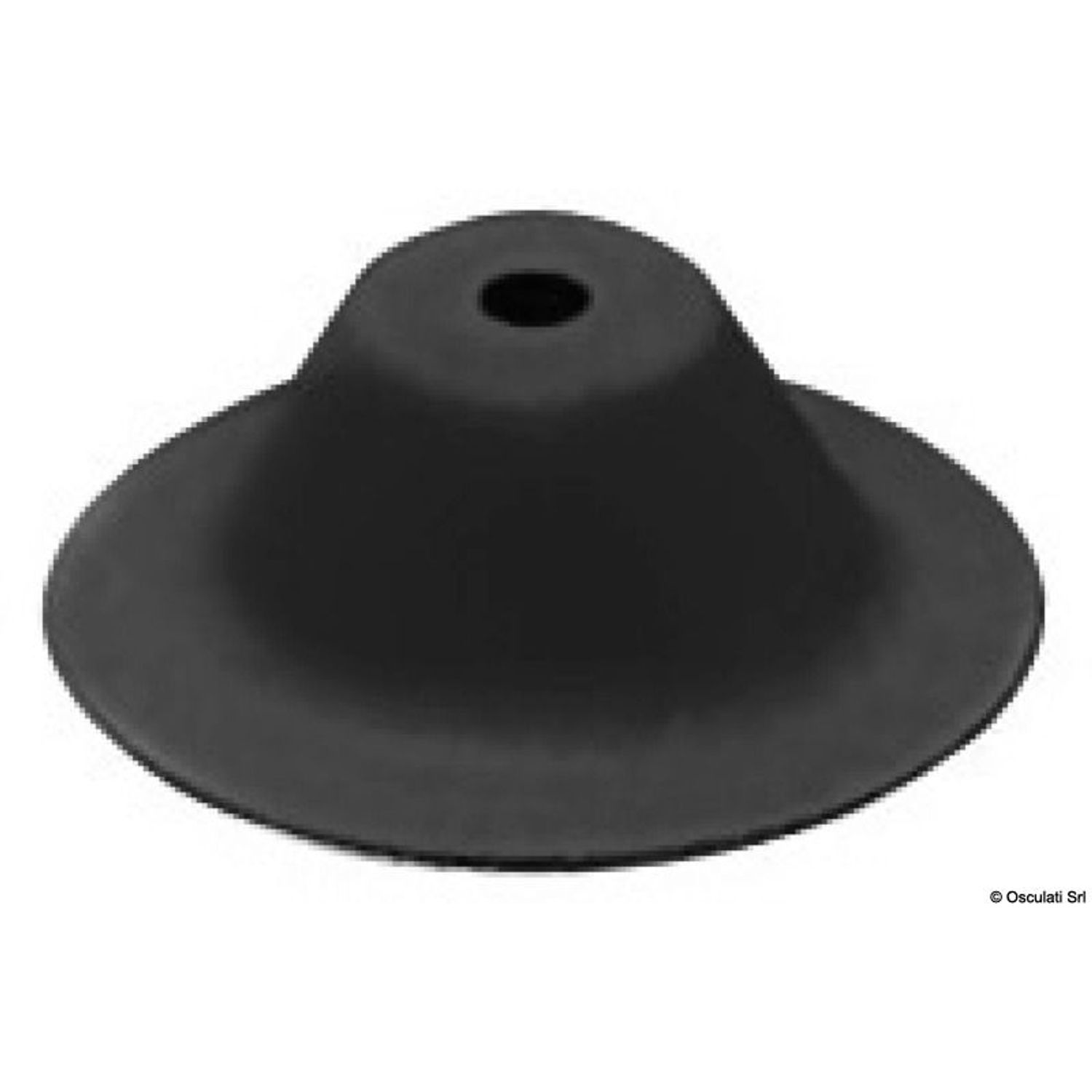 Biministöd 100 mm svart