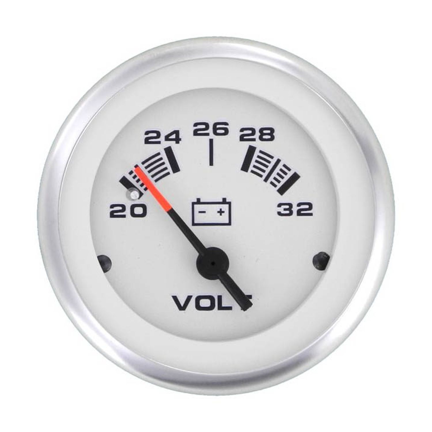 Voltmeter 20-32V Lido Tågefri