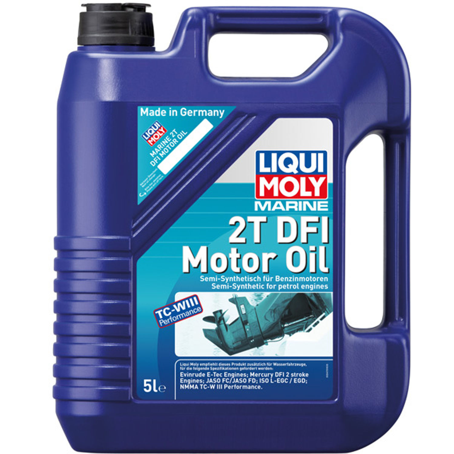 Liqui moly marine 2T DFI motor olie 5l (evenrude E-Tec)