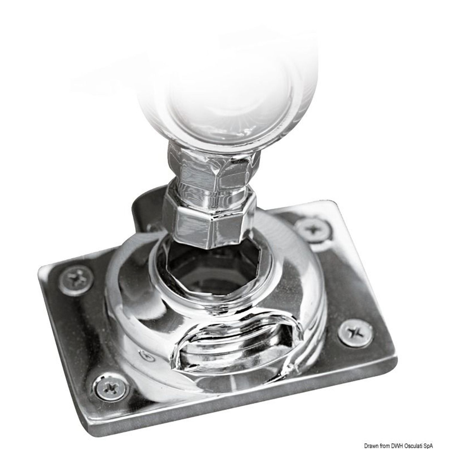 Click aftagelig stangholder