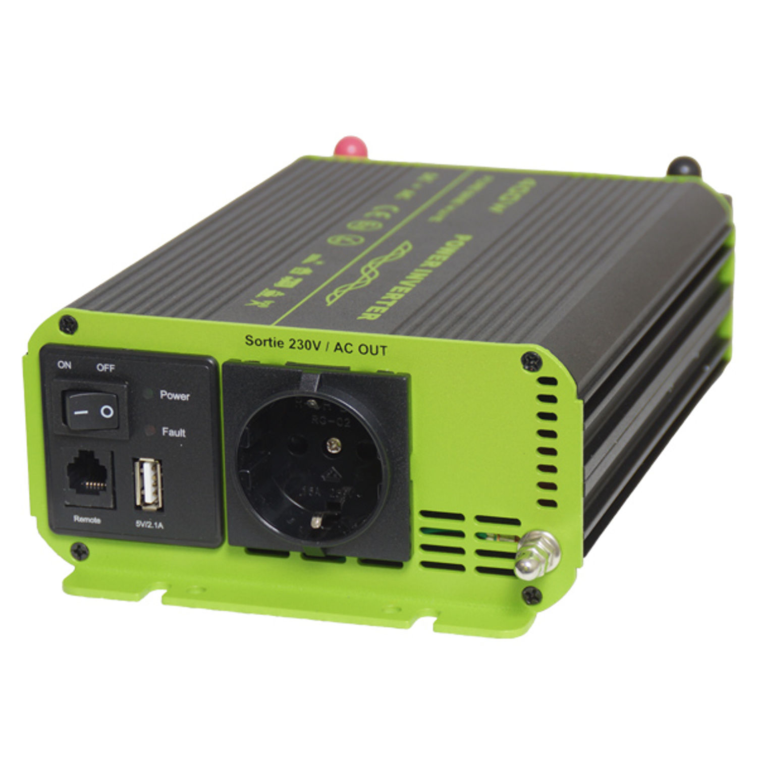 1852 inverter 12V 400W ren sinusbølge inverter