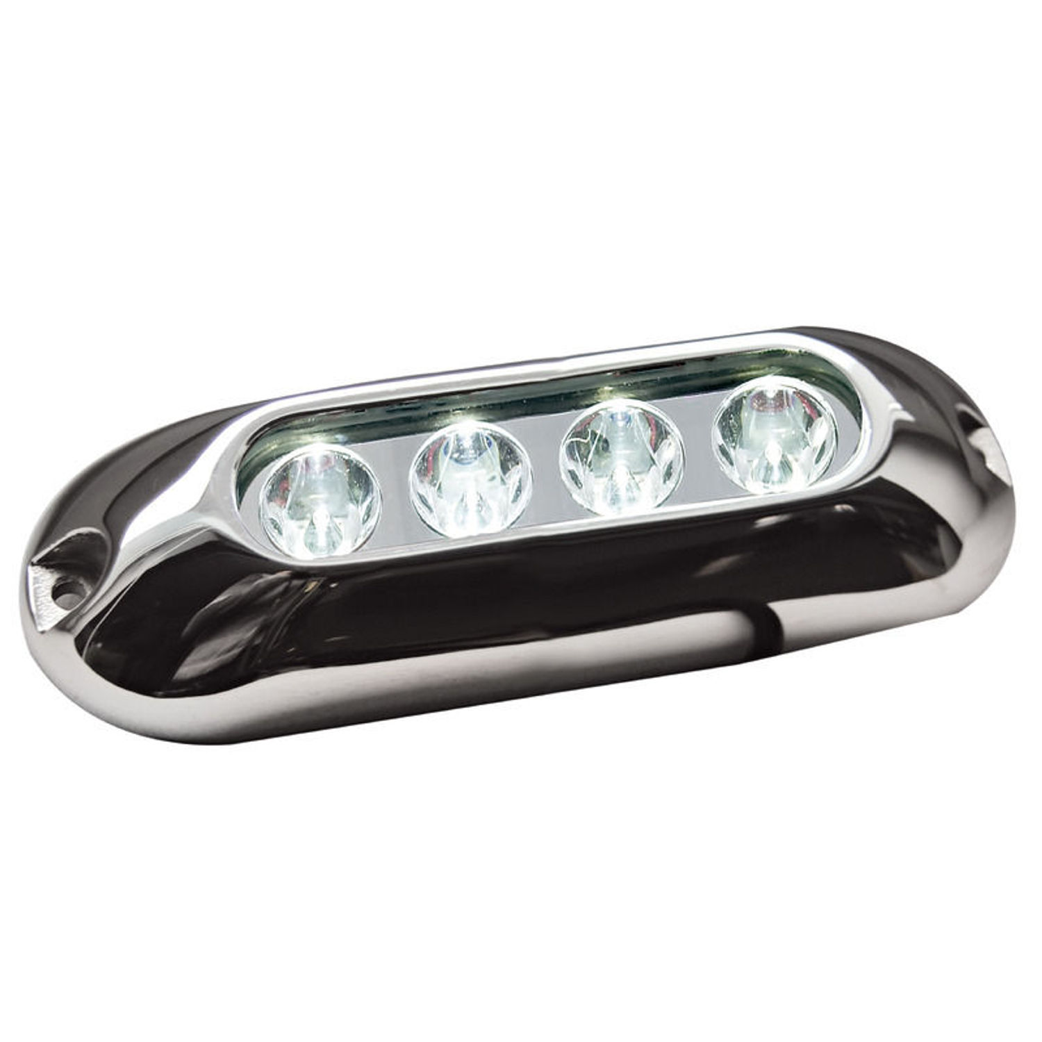 Undervattensstrålkastare med 2 vita LED