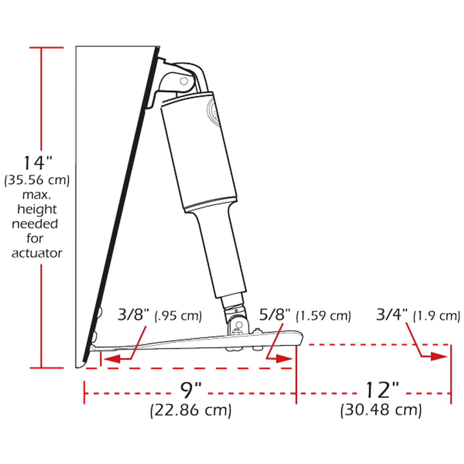 Lenco trimmilaippasarja, 9"