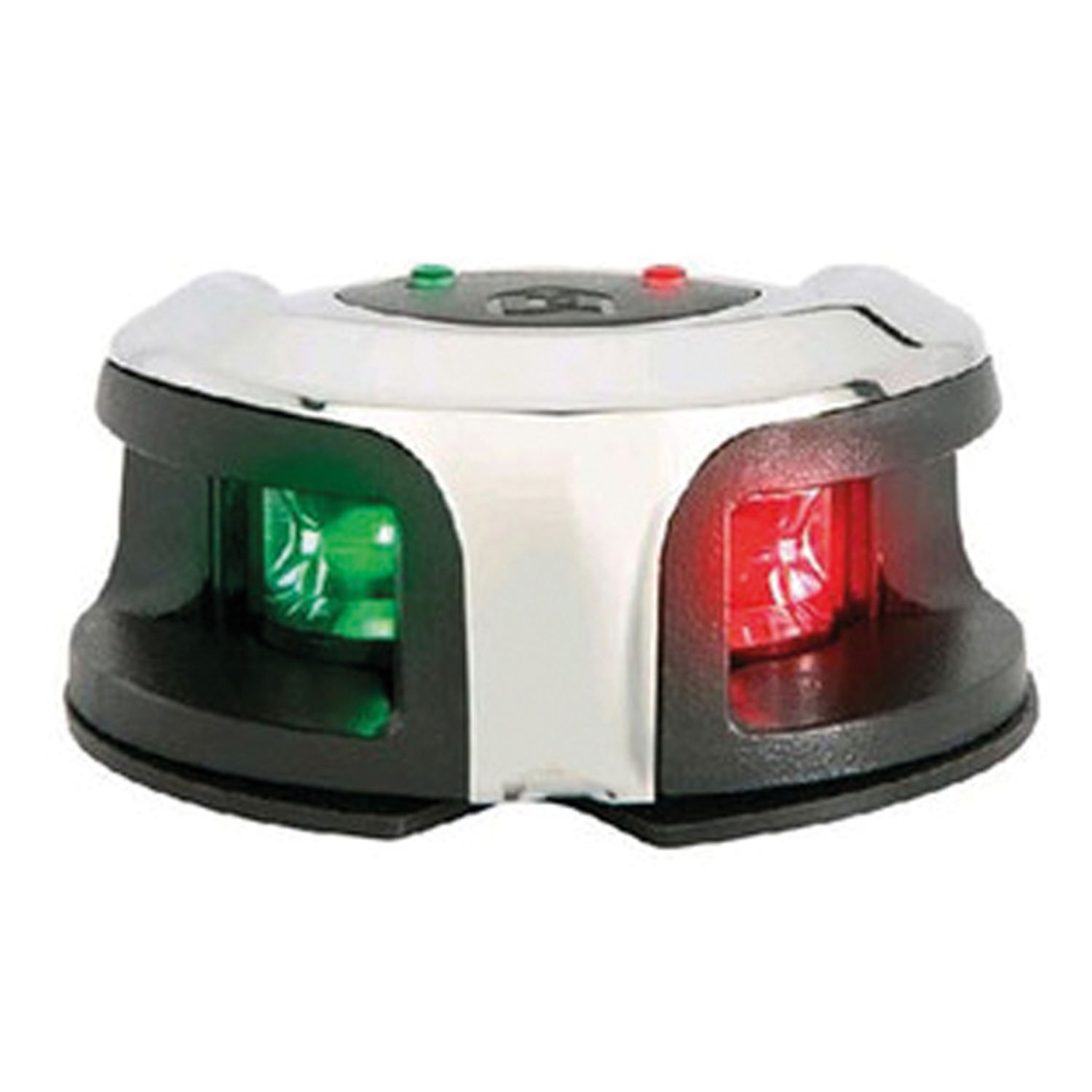 Attwood LED-lanterna 2nm, röd/grön topp/bottenmonterad