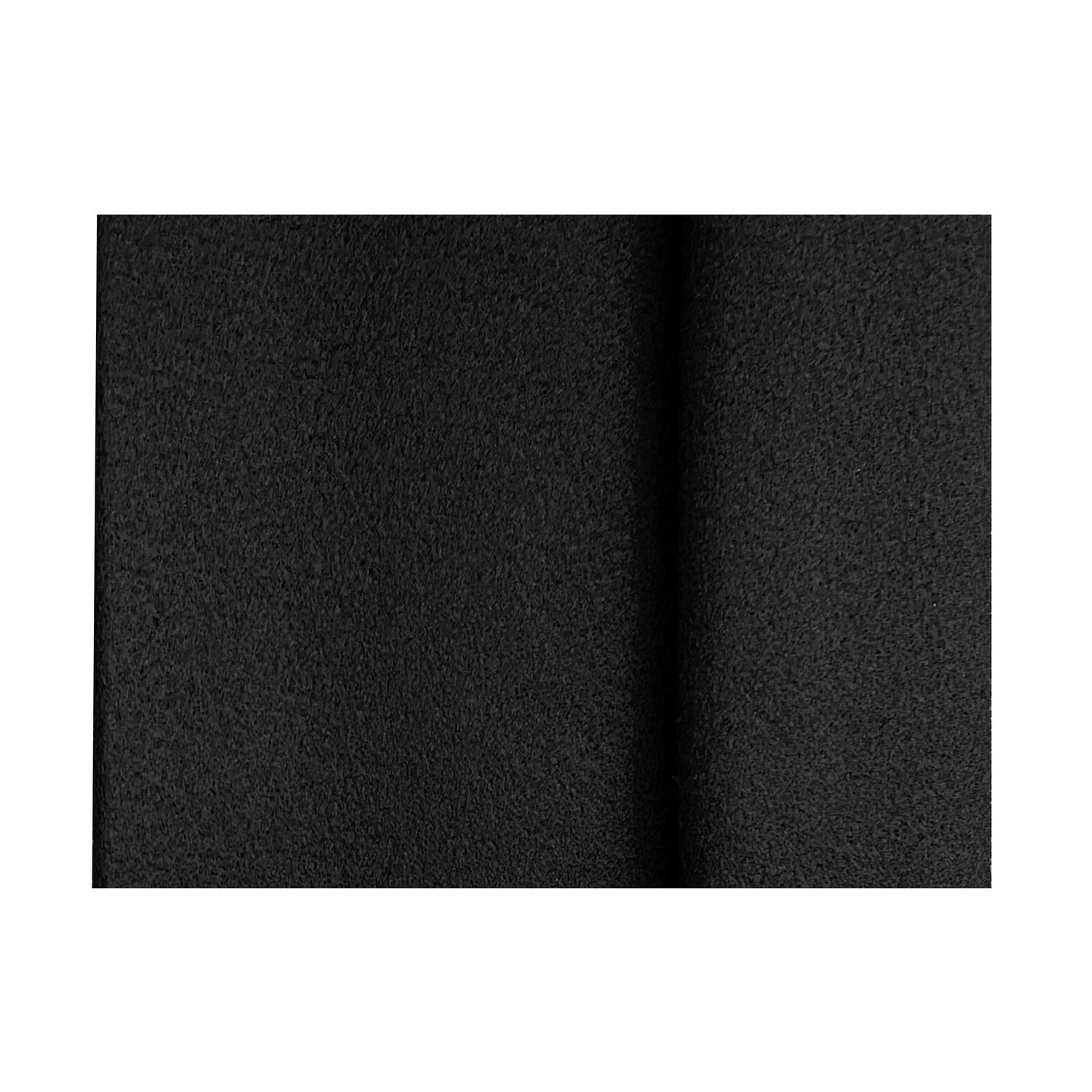 Sisustusmatto huopa 133cm leveä, Musta