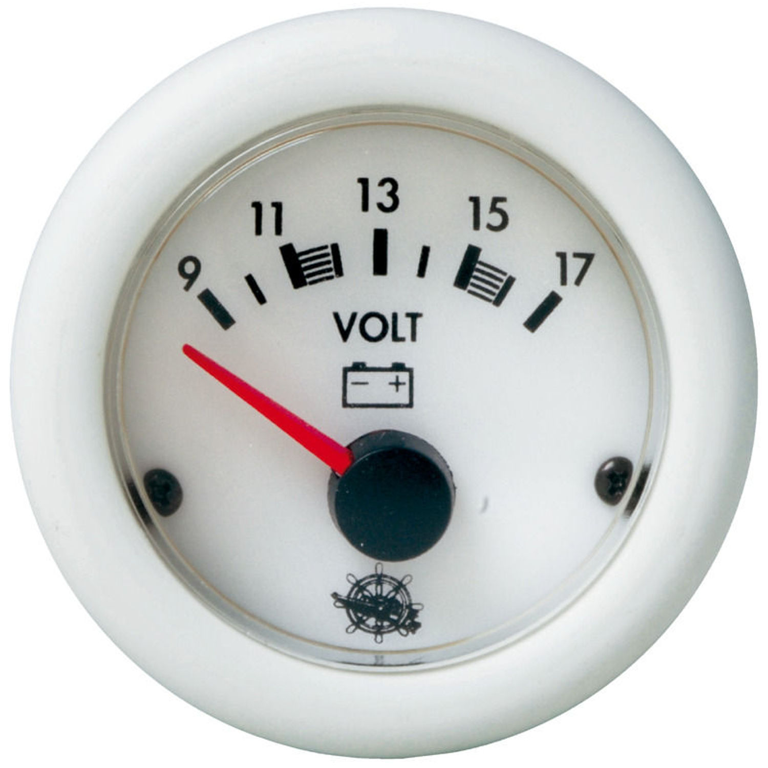 Guardian voltmeter hvid 10-16 V