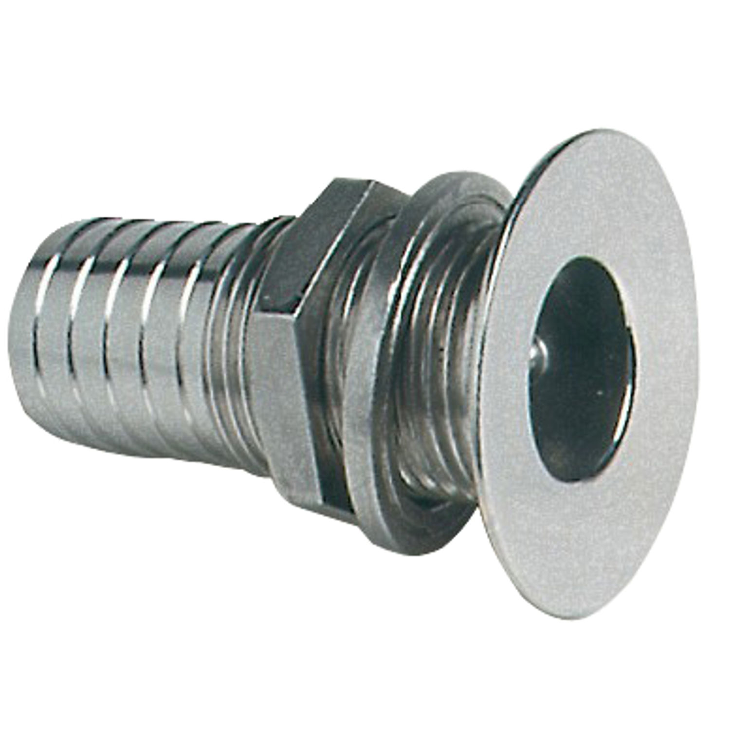 Skroggennemføring Rustfri, 1/2"x19mm