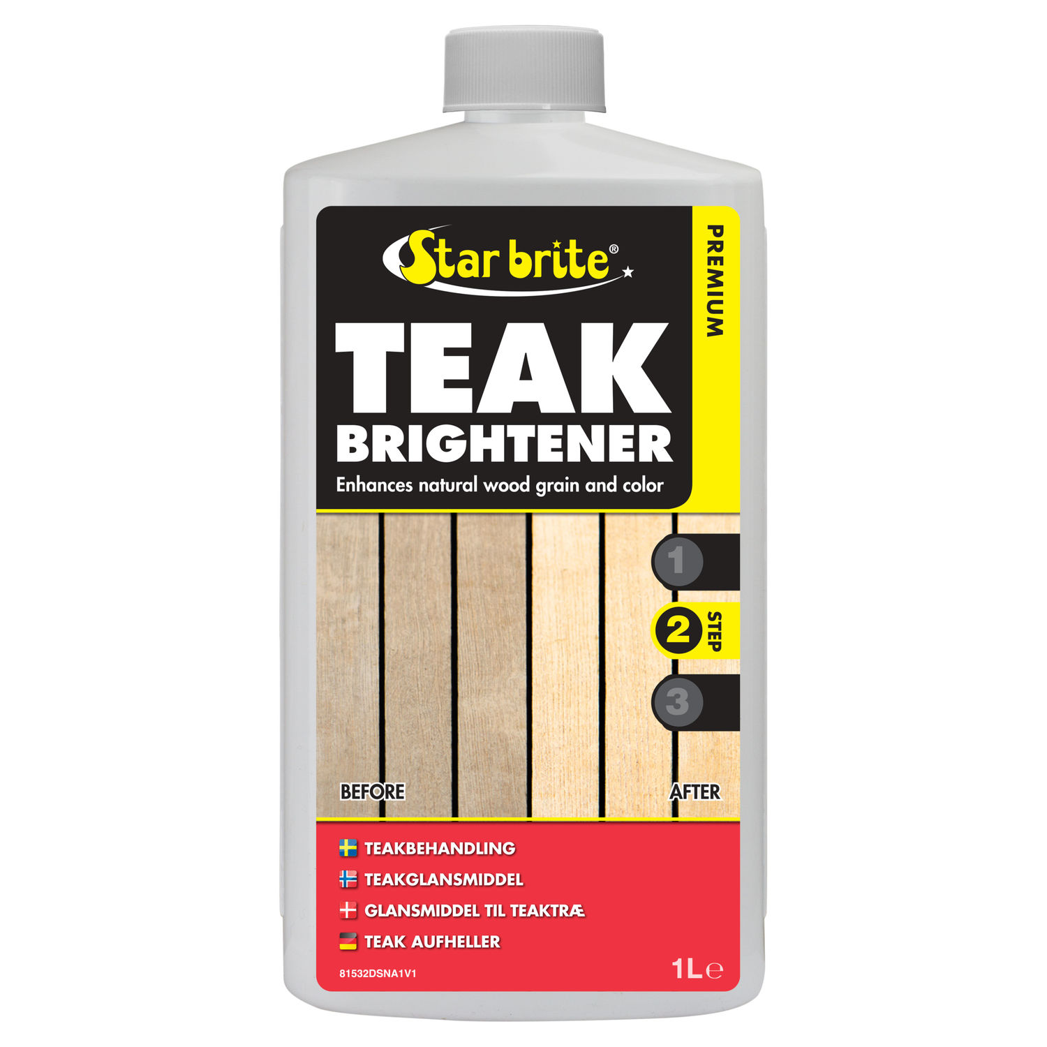 Starbrite Premium Teak Brightener 1L