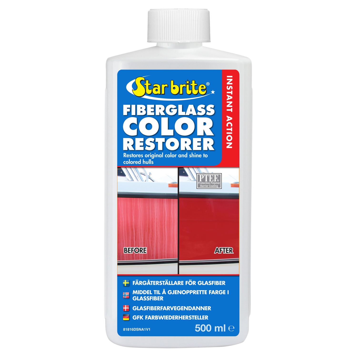 Starbrite Gelcoat Restorer PTEF 500 ml