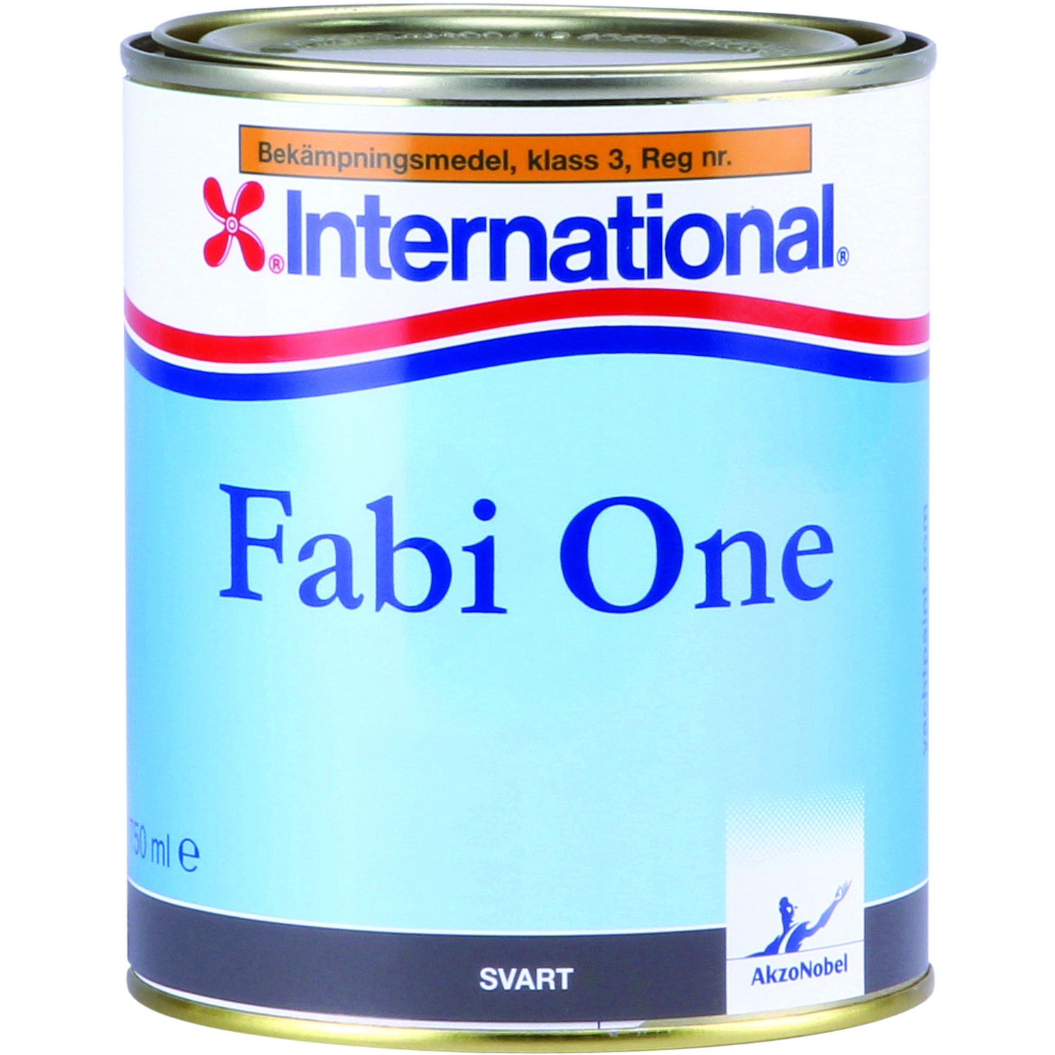 International Fabi One Mjuk Bottenfärg Navy 2,5L