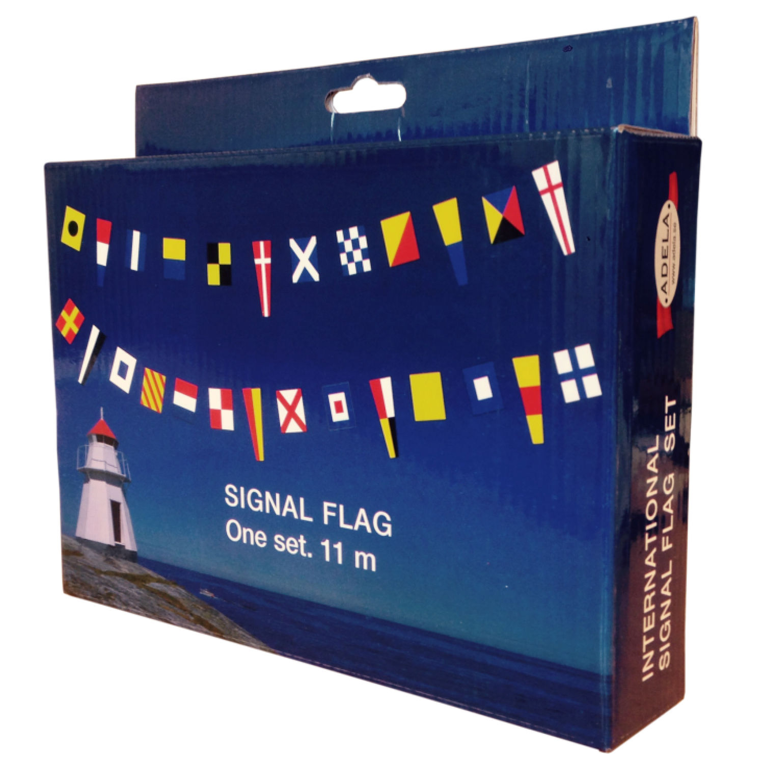 Internationalt Signalflagsæt 36 Flag, 11m