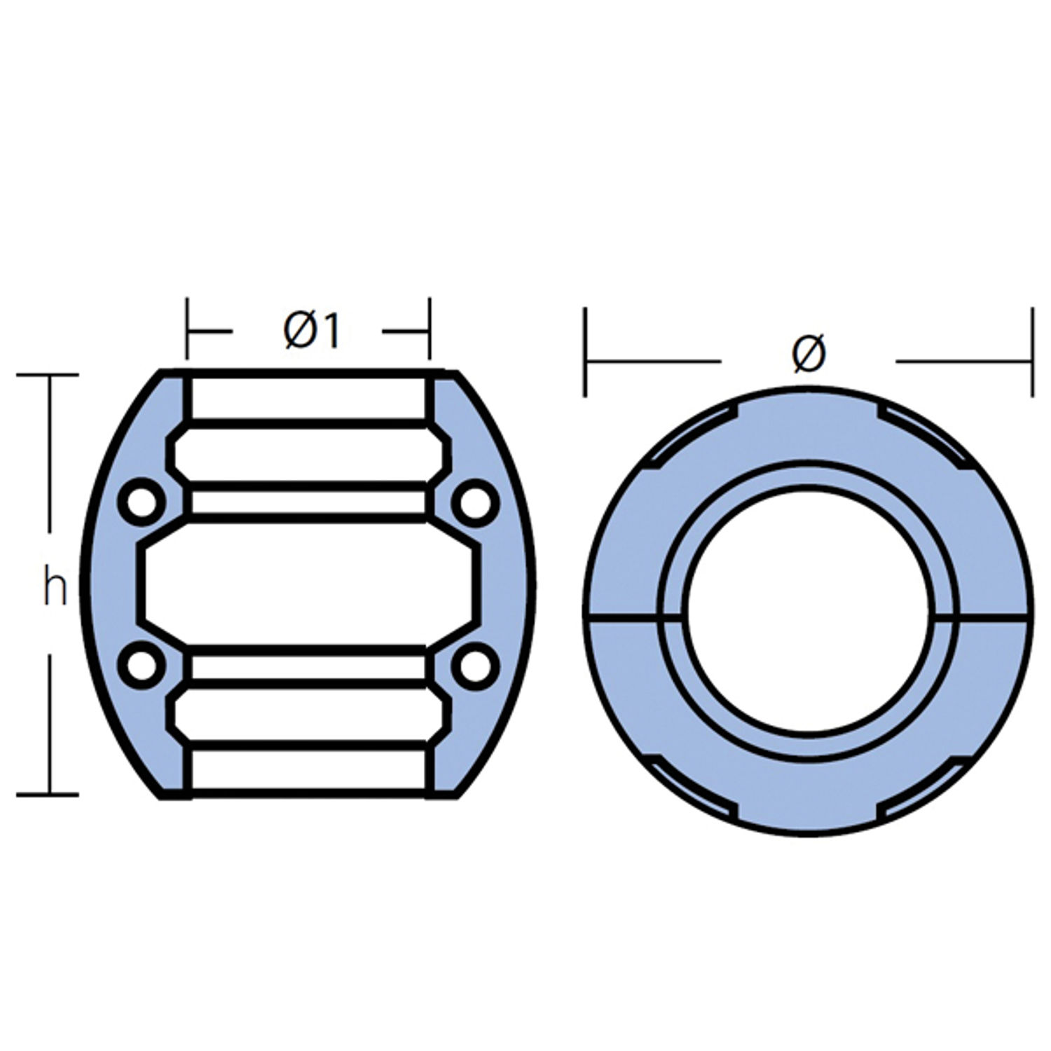 Tecnoseal axelanod zink