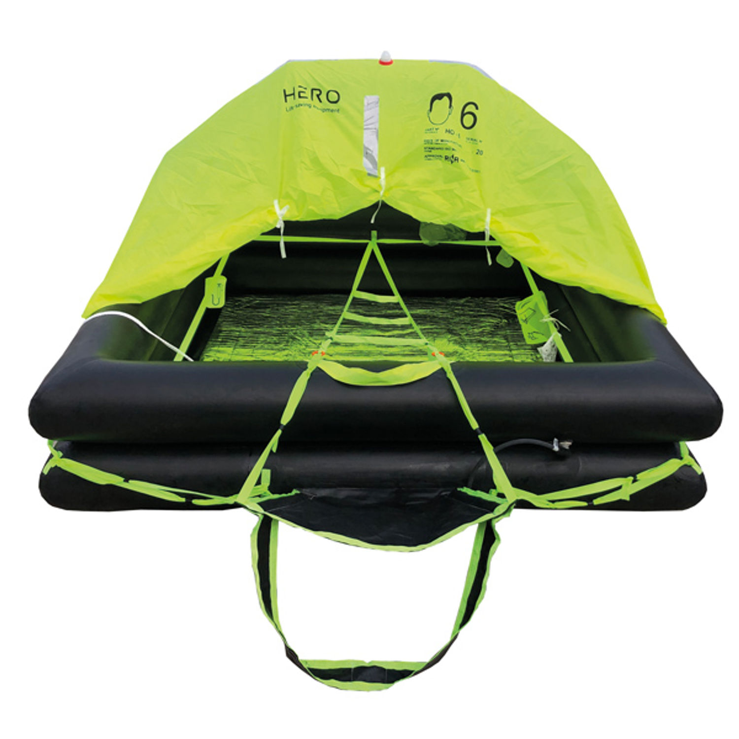 Hero Liferaft ISO9650-1 OFFSHORE 8 personer i container