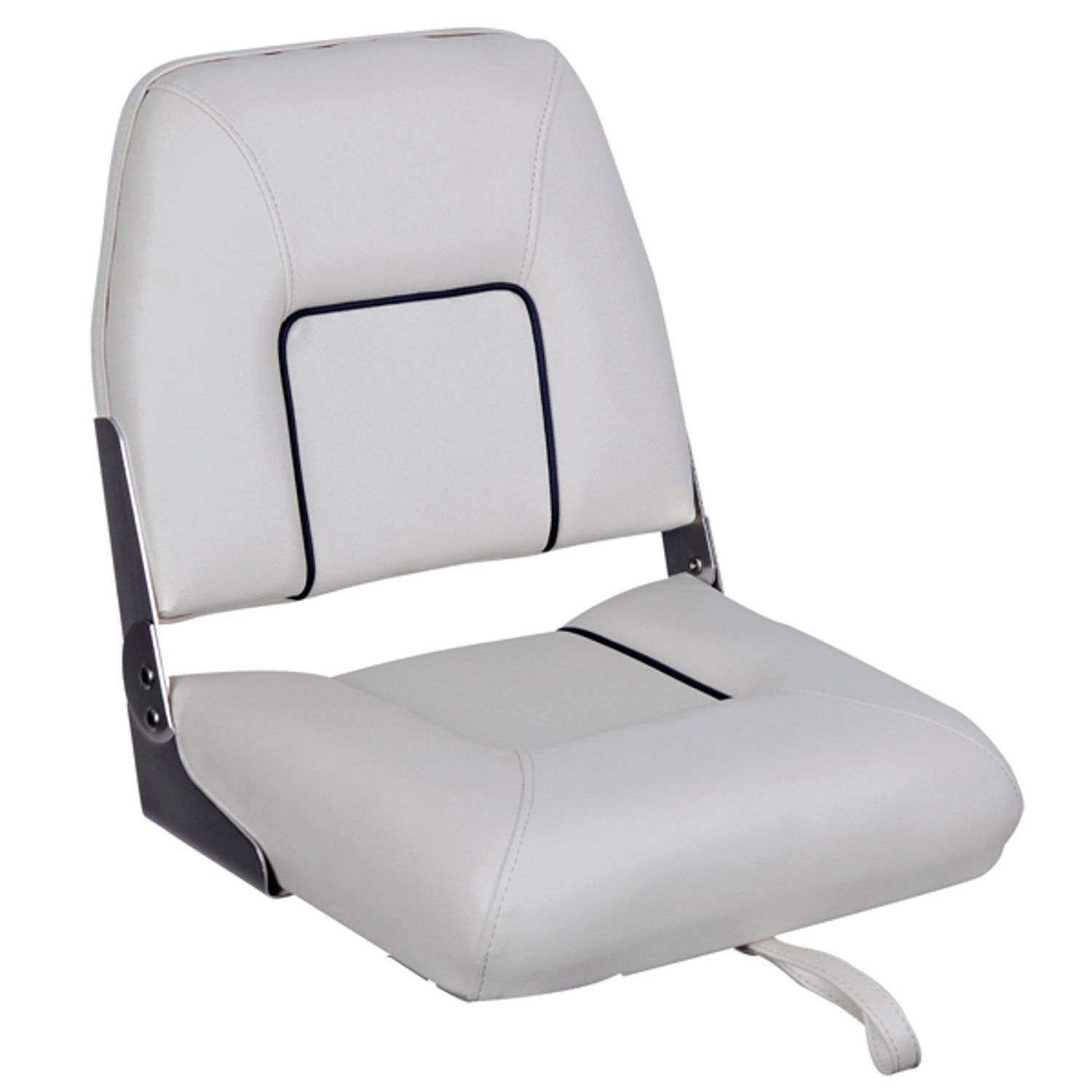 Båtstol Fällbar 2-färg Ljusgrå/Blå