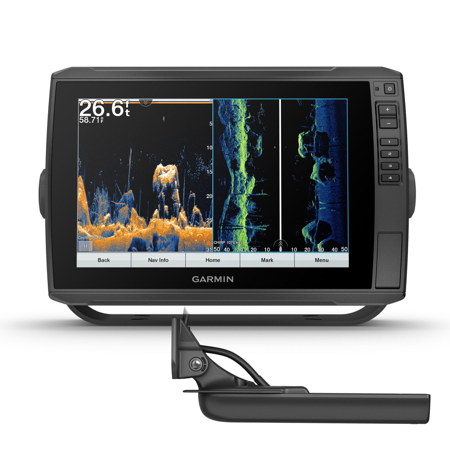 Garmin ECHOMAP™ Ultra 102sv Kartplotter m/ GT56-UHD-svinger