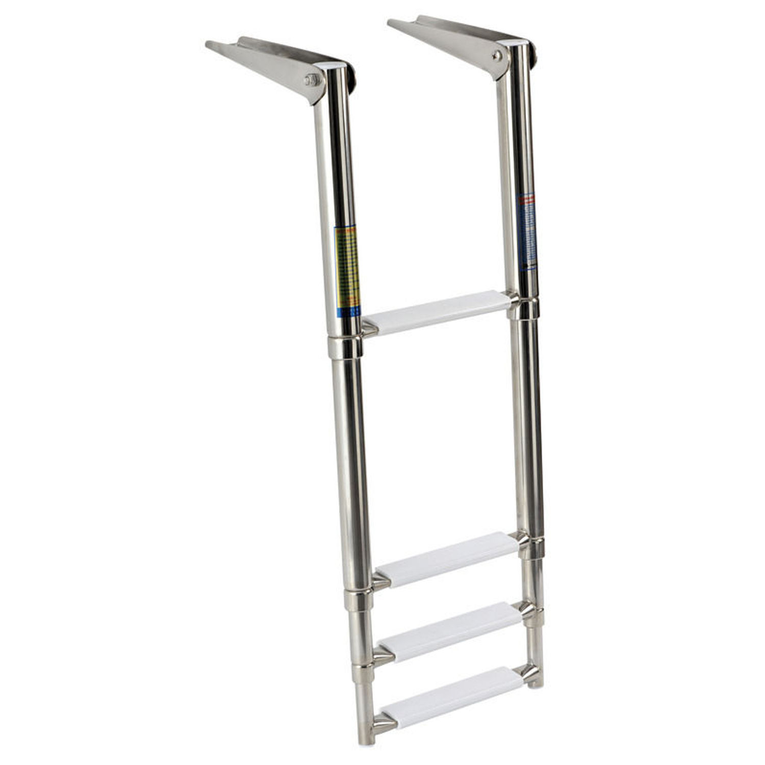 Teleskopisk standardstege AISI316 4 steg
