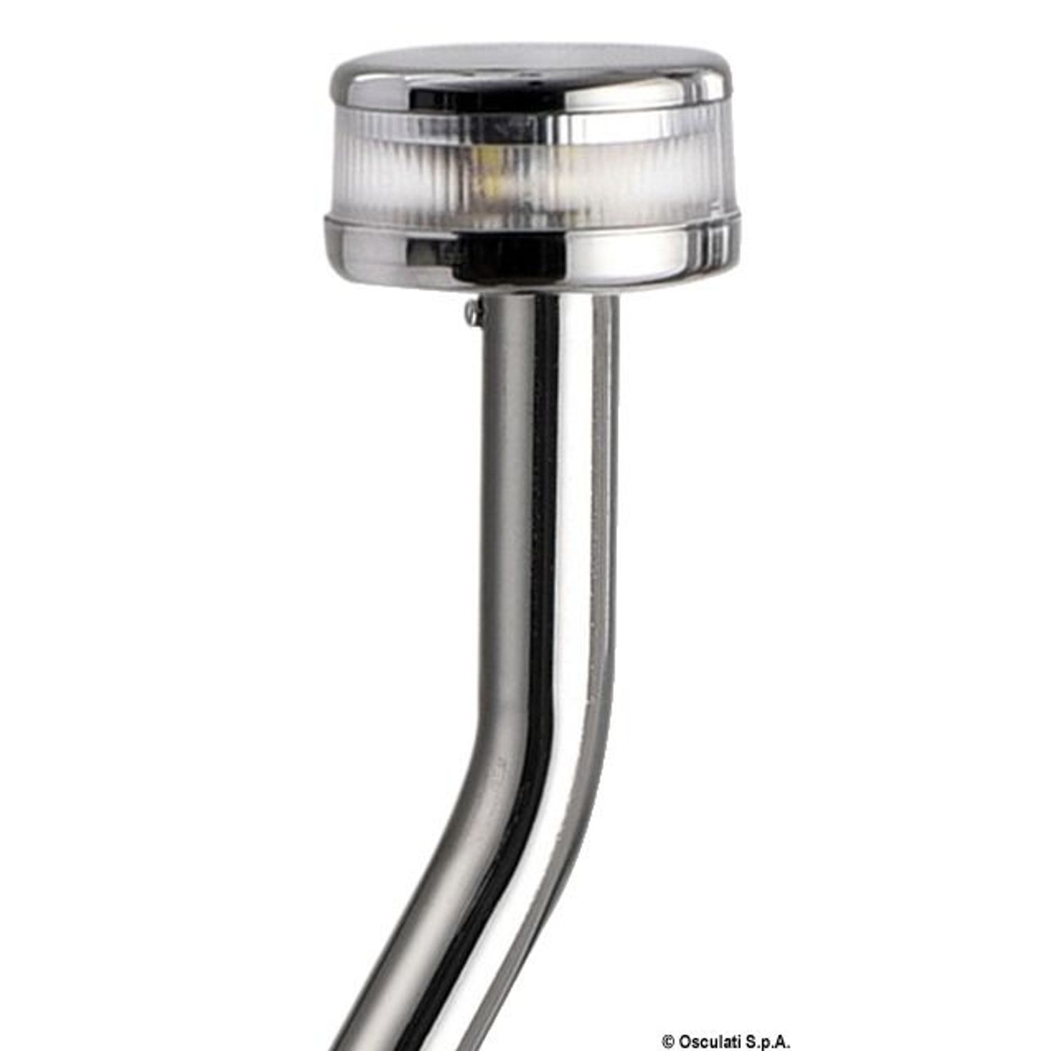 Lanternestang Evoled 360° led vinklet SS 120 cm