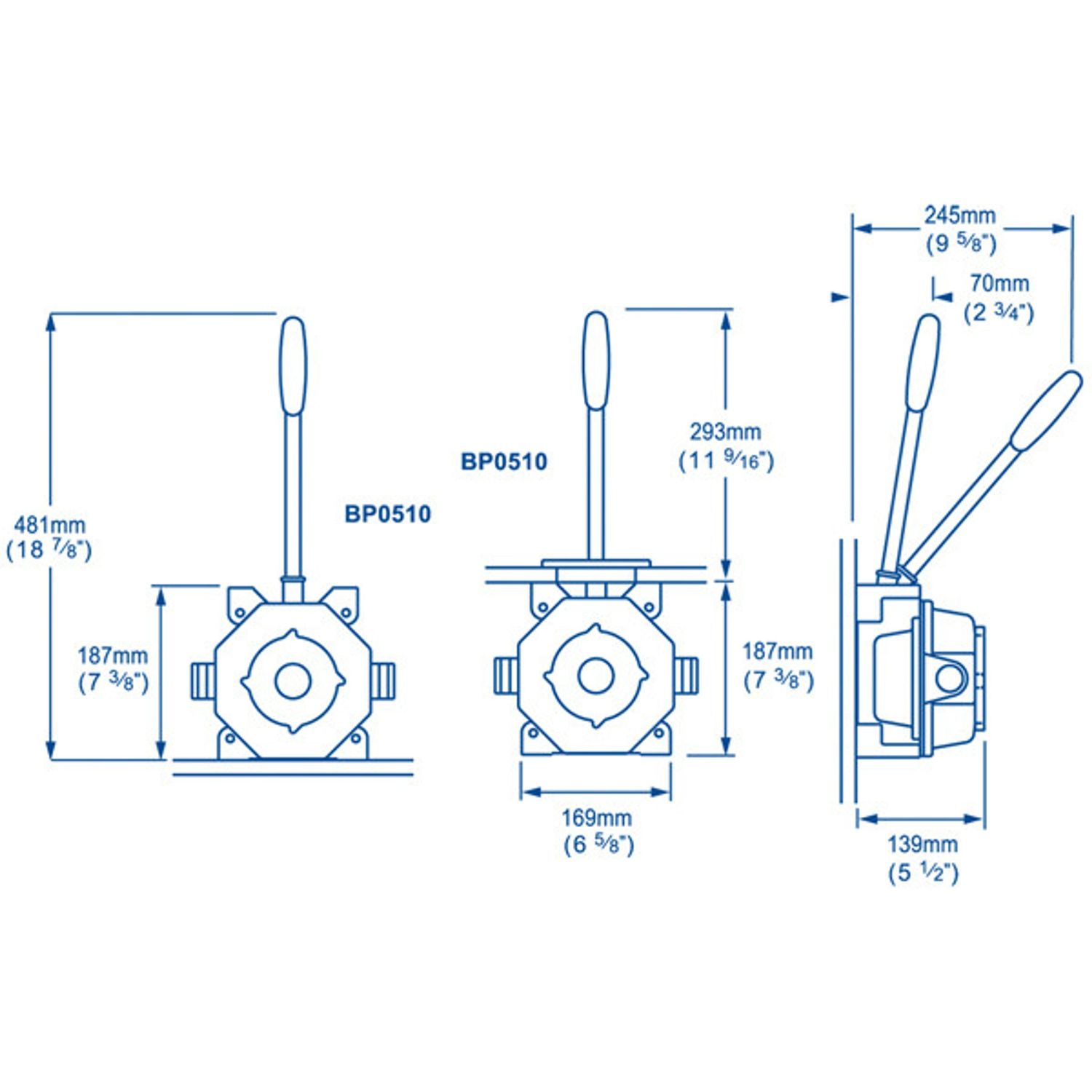 Whale Lensepumpe Henderson Mk5 Universal