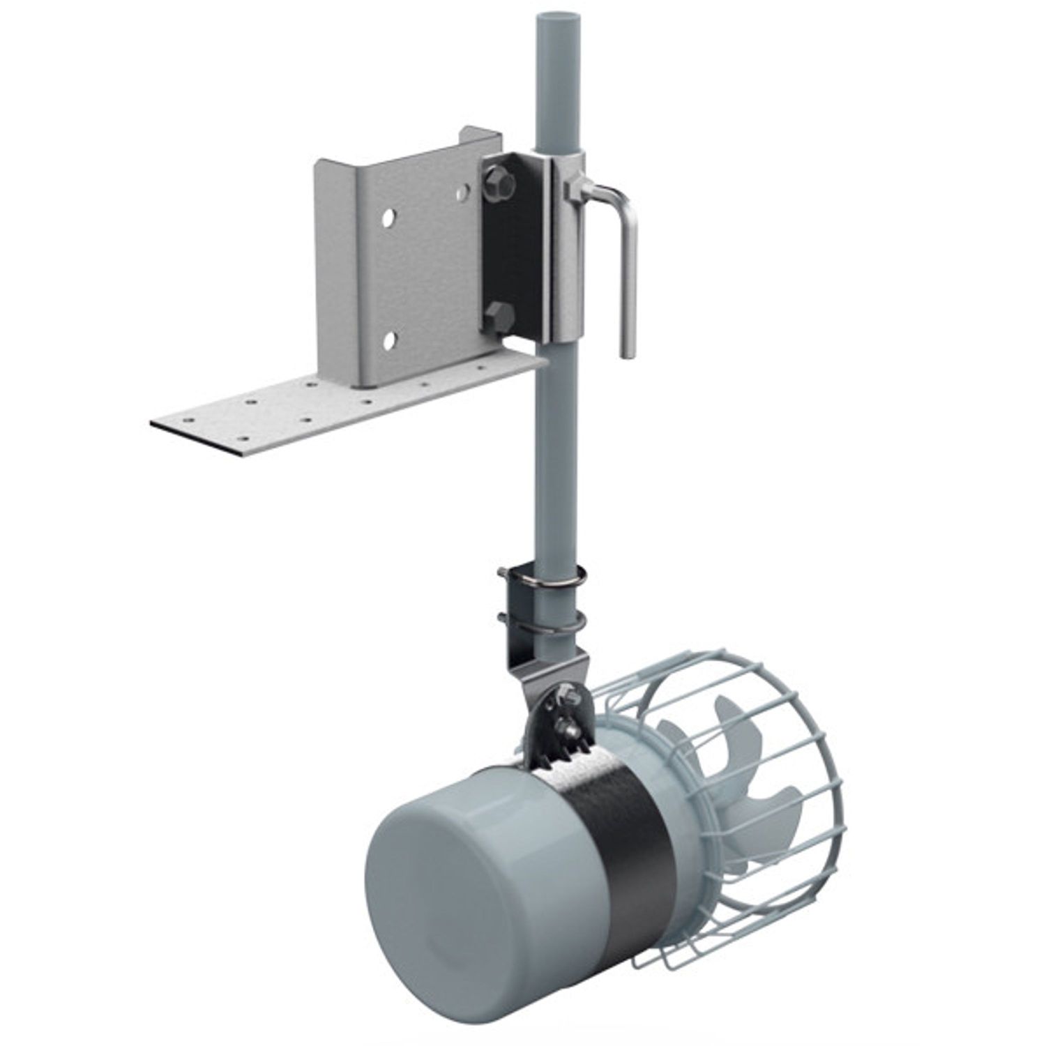 De-icer monteringssystem