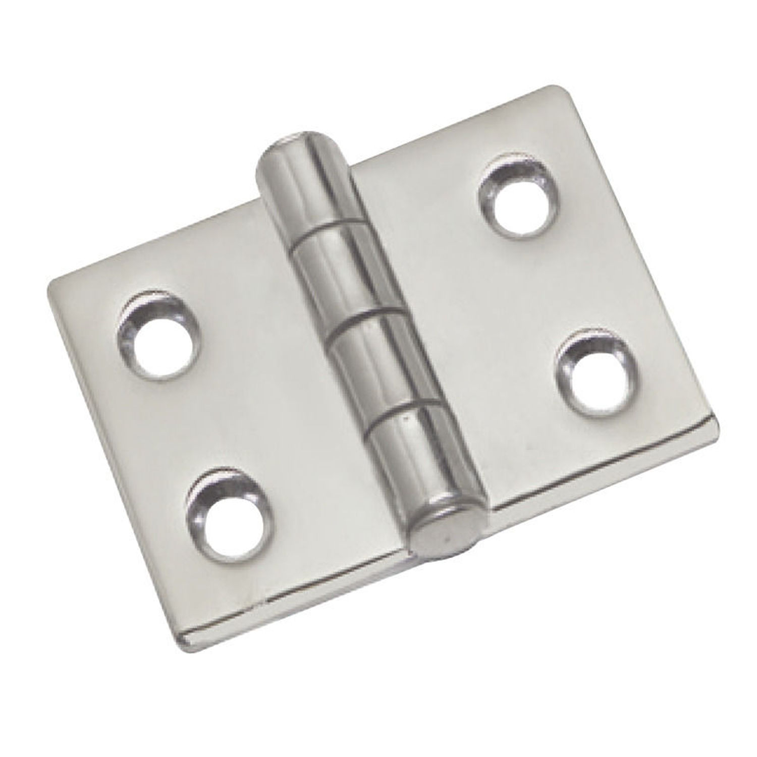 Utenpåliggende hengsel 5 mm AISI316 50x50 mm