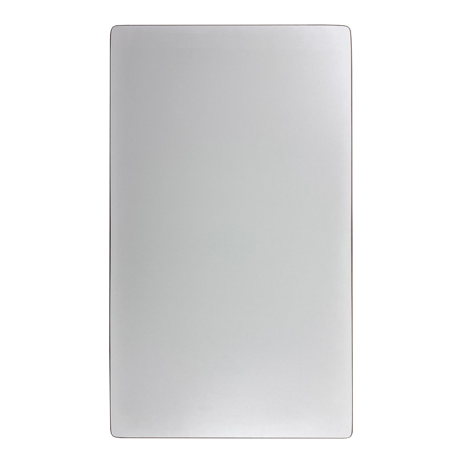 Forma Bordplate Hvit med kant i teak, 66x112cm