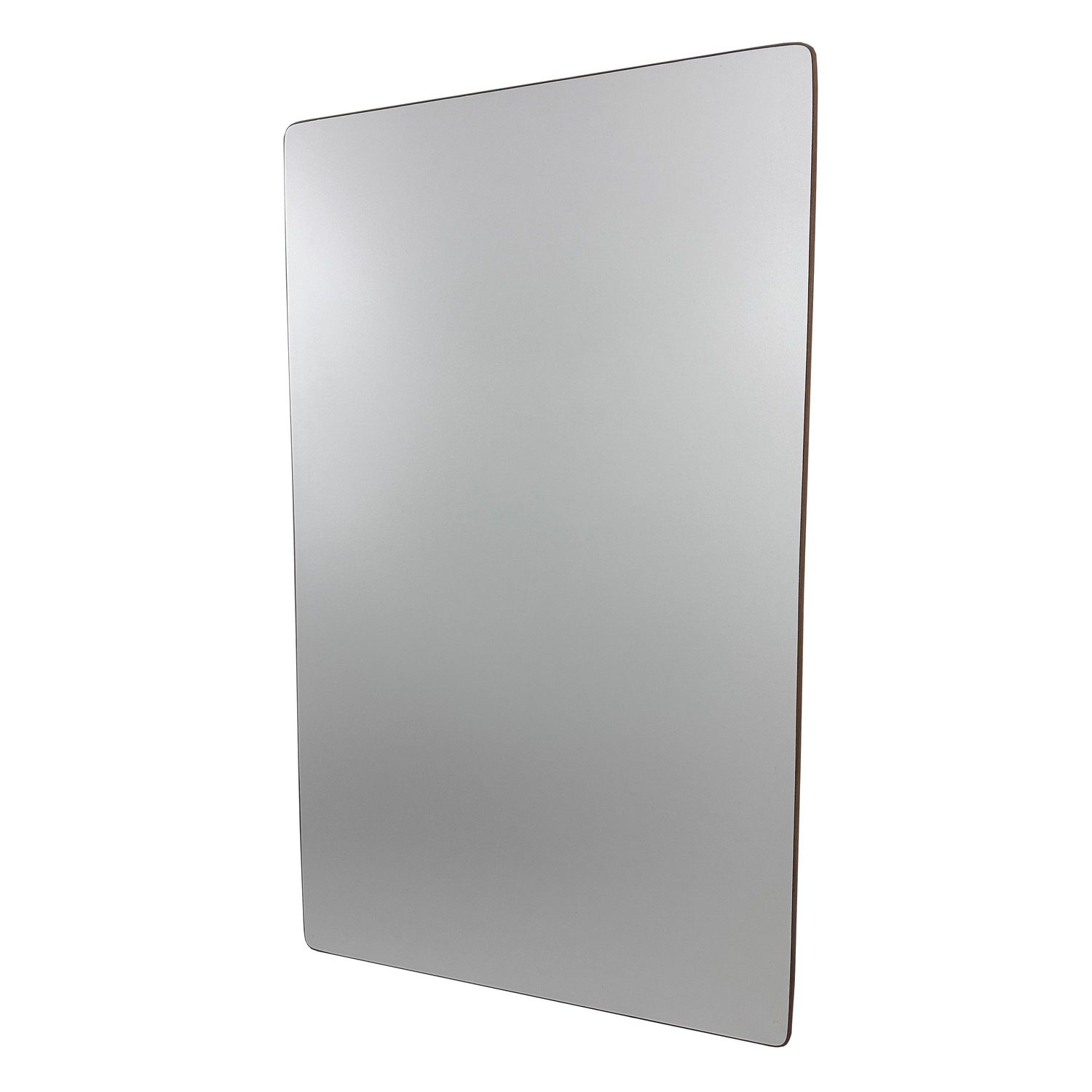 Forma Bordplate Hvit med kant i teak, 66x112cm