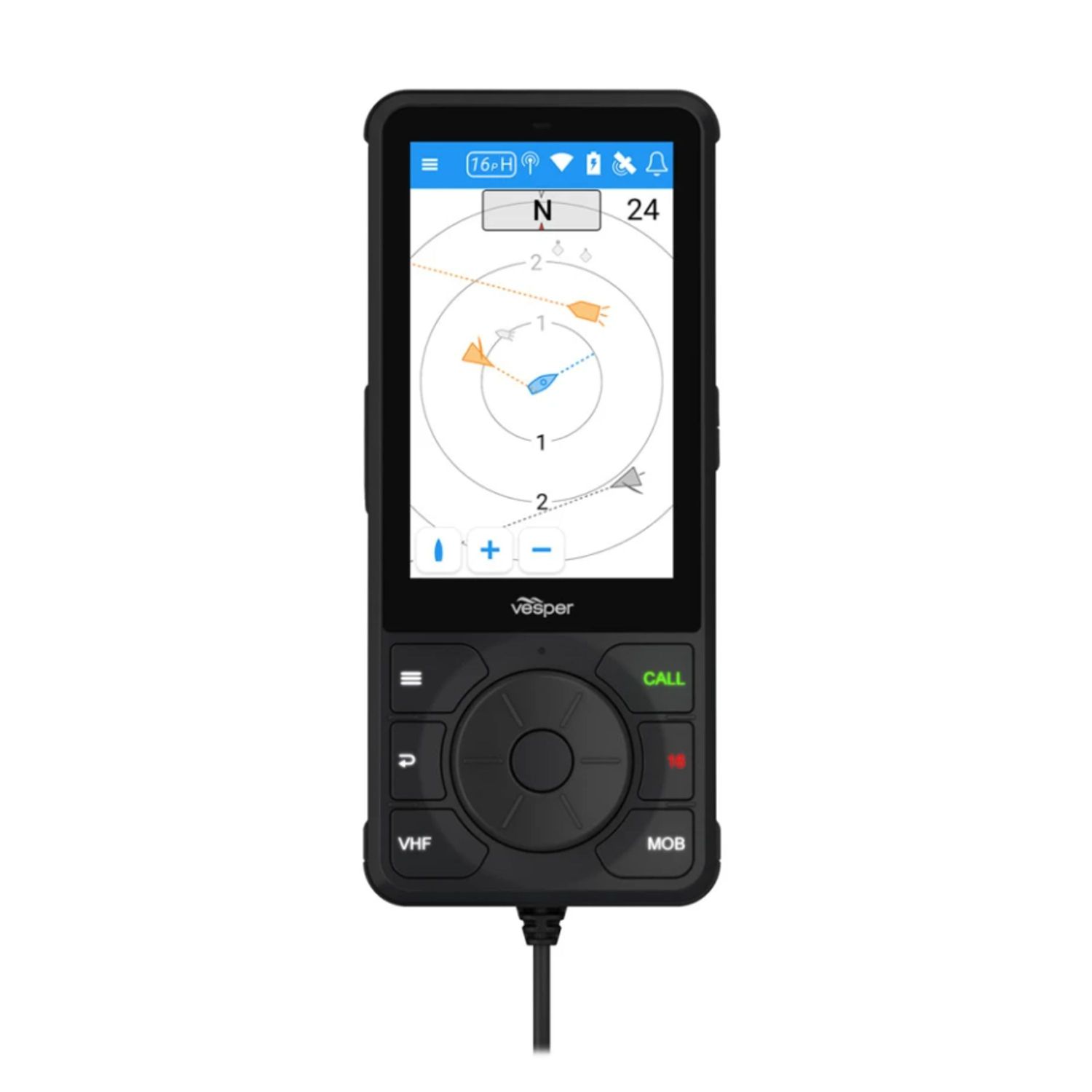 Garmin Cortex® H1, Kabelansluten handenhet