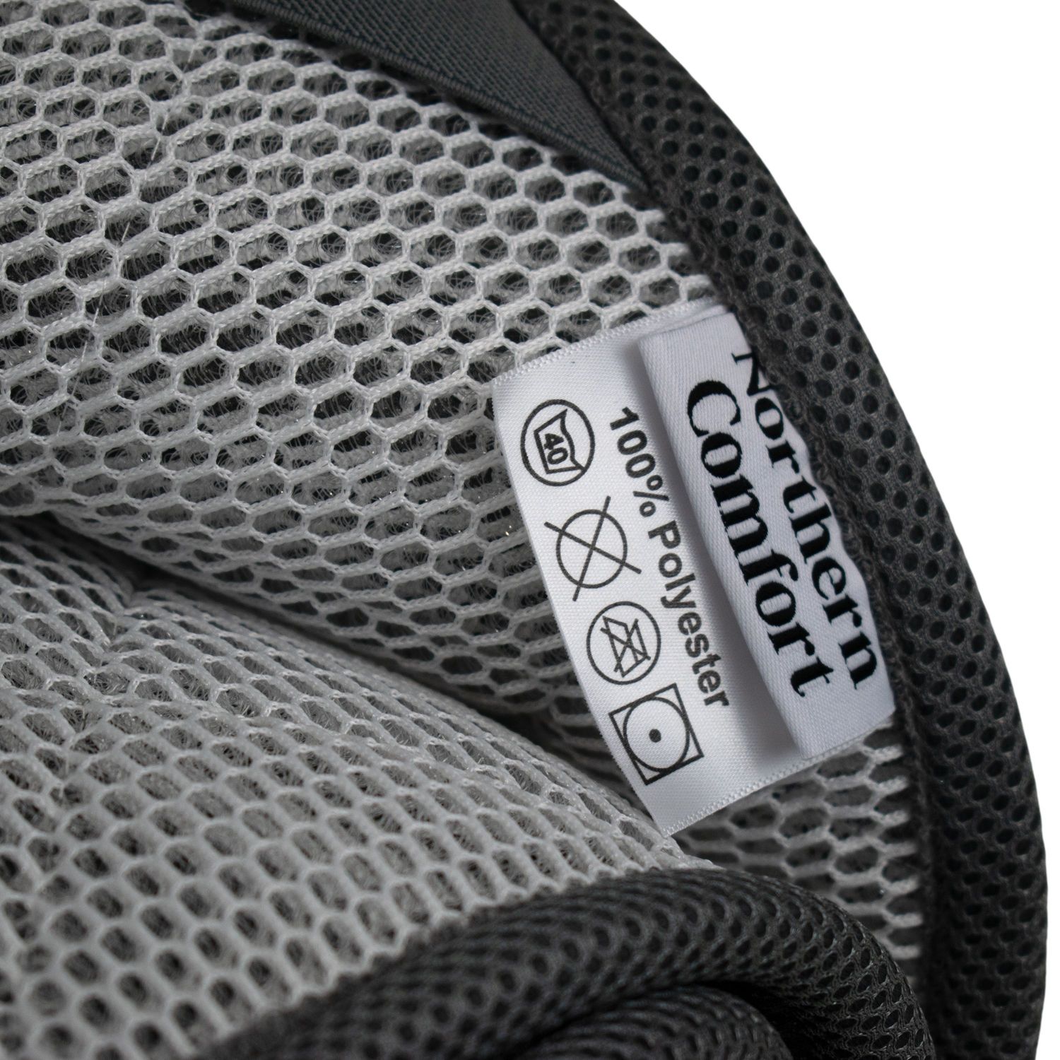 Patjansuoja 3D-Mesh Harmaa 7 mm Northern Comfort