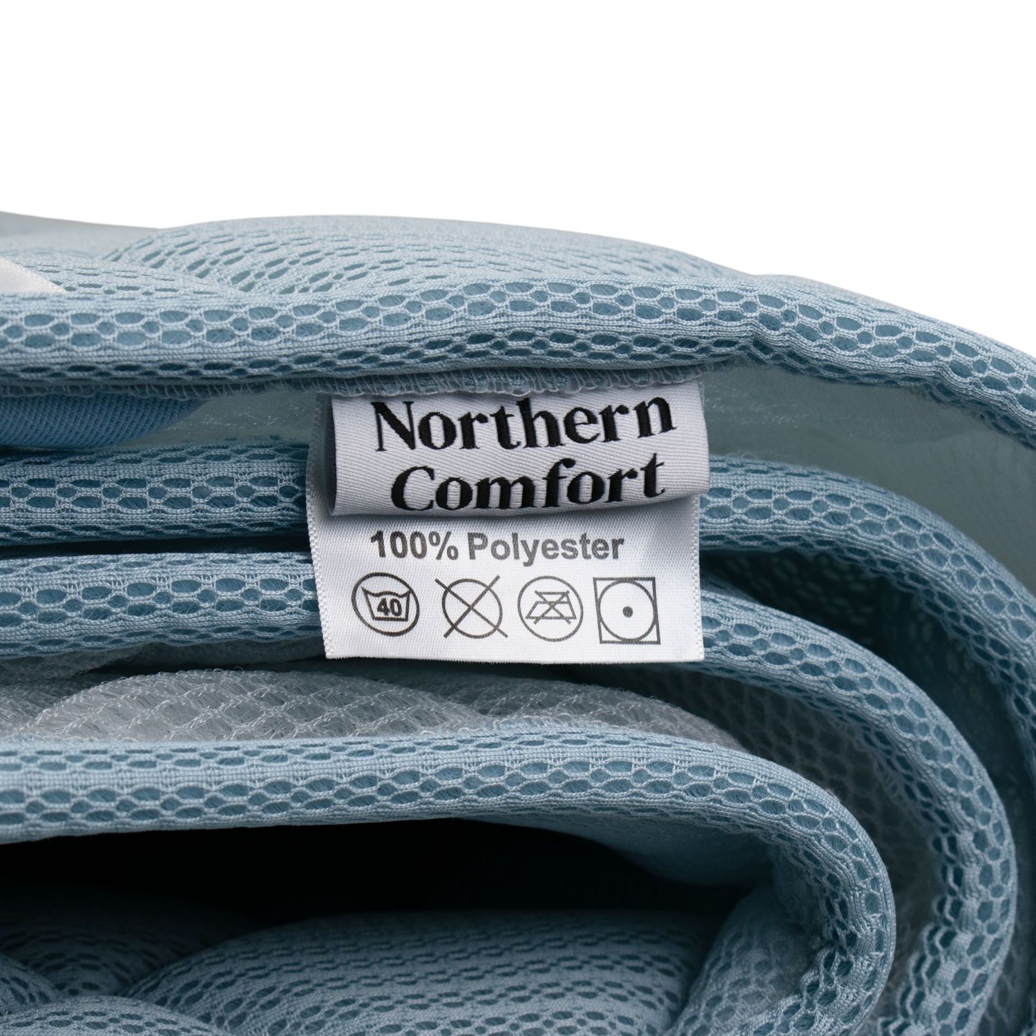 Northern Comfort Bäddmadrass 3D-Airmesh Ljusblå 17 mm