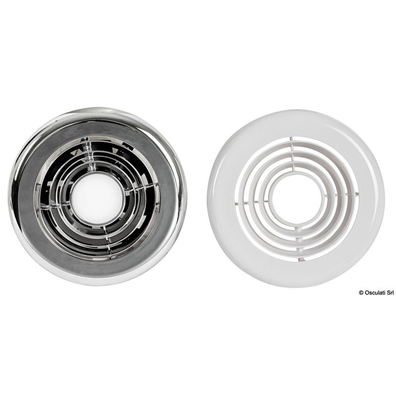 Indbygget LED-spotlight med udsugningsventilator 24V