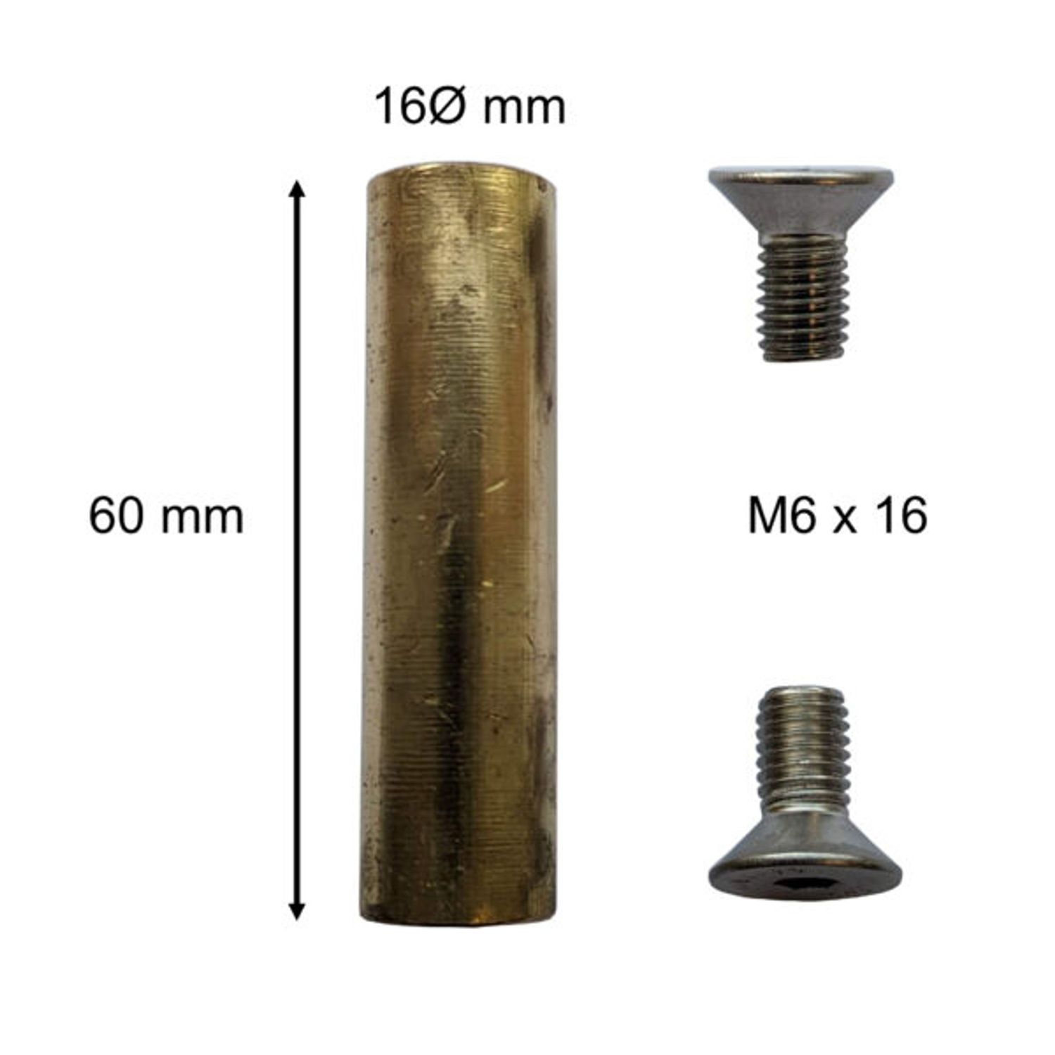 Båtsystem Aksel for ankerrulle P1301 Båtsystem Aksel for ankerrulle P1301