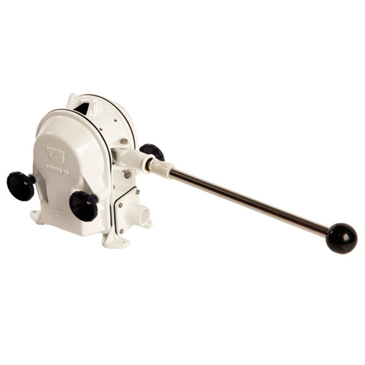 Whale Gusher 30 skottmontering