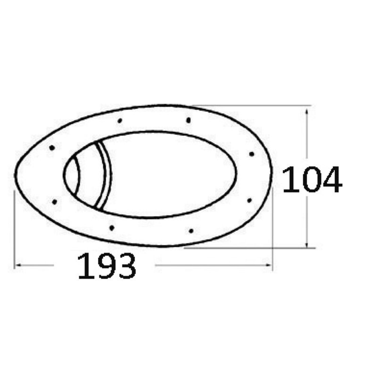 Par kompakte indbygningslamper 12 V HD LED