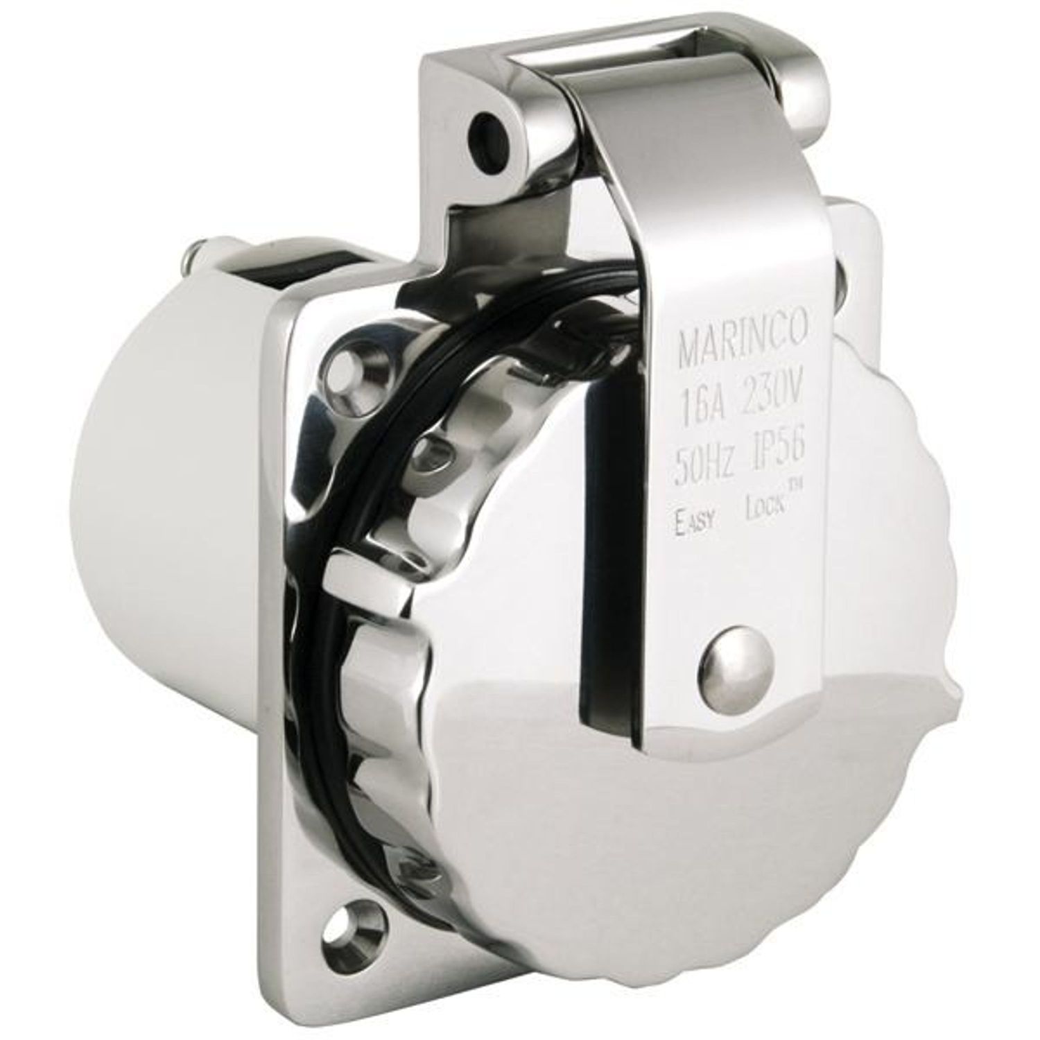 Marinco  Landstrøminntak 16A Rustfri