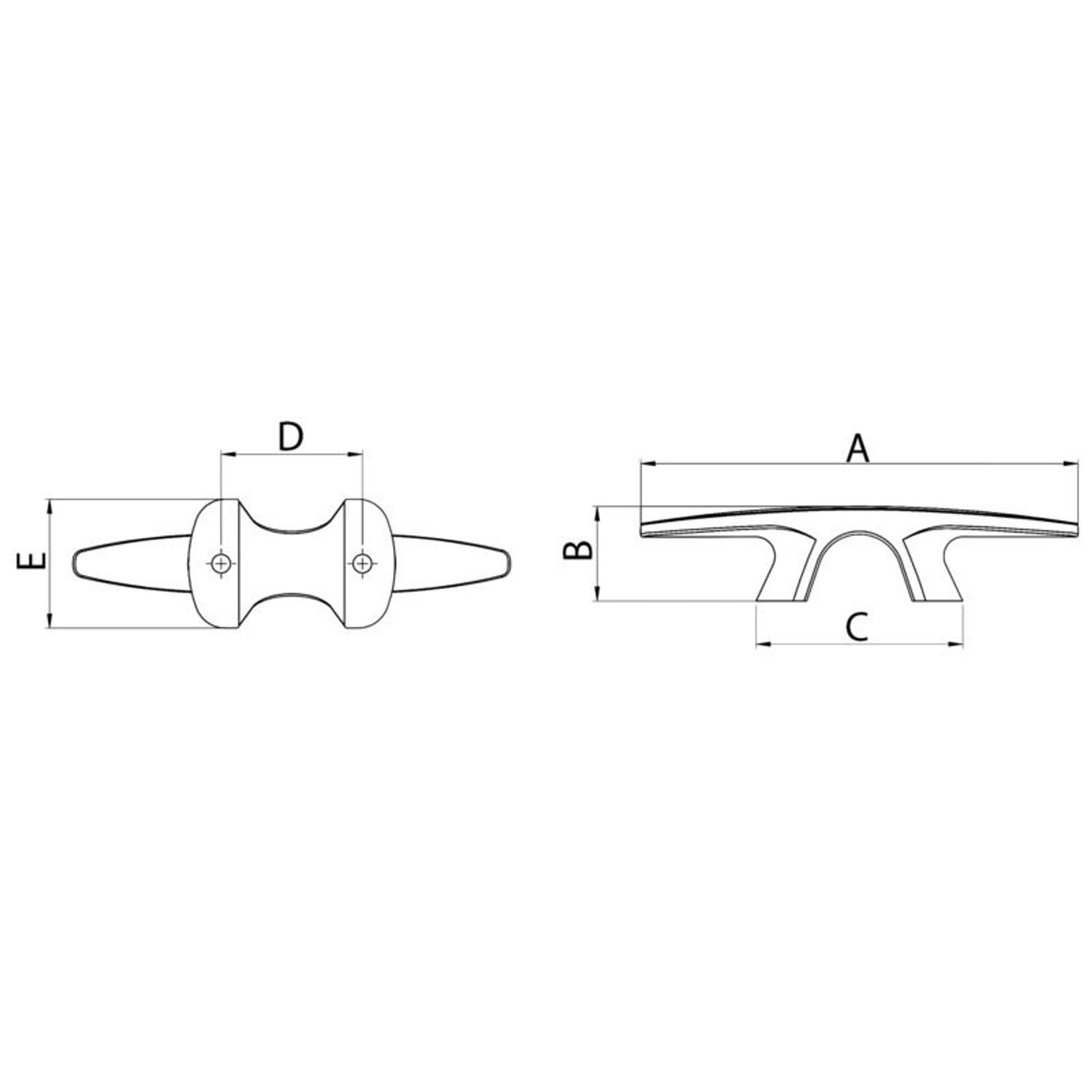 Bull Dog knaapi peilikiillotettu AISI316 305 mm