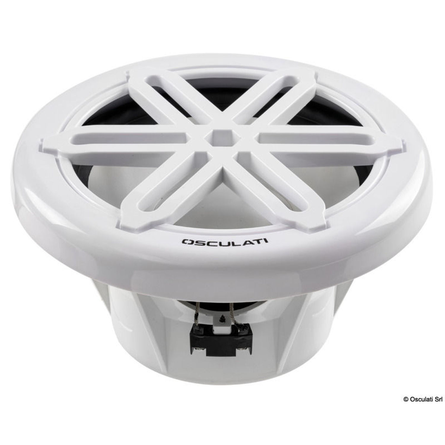 Subwoofer 10" hvit - vanntett - UV-bestandig