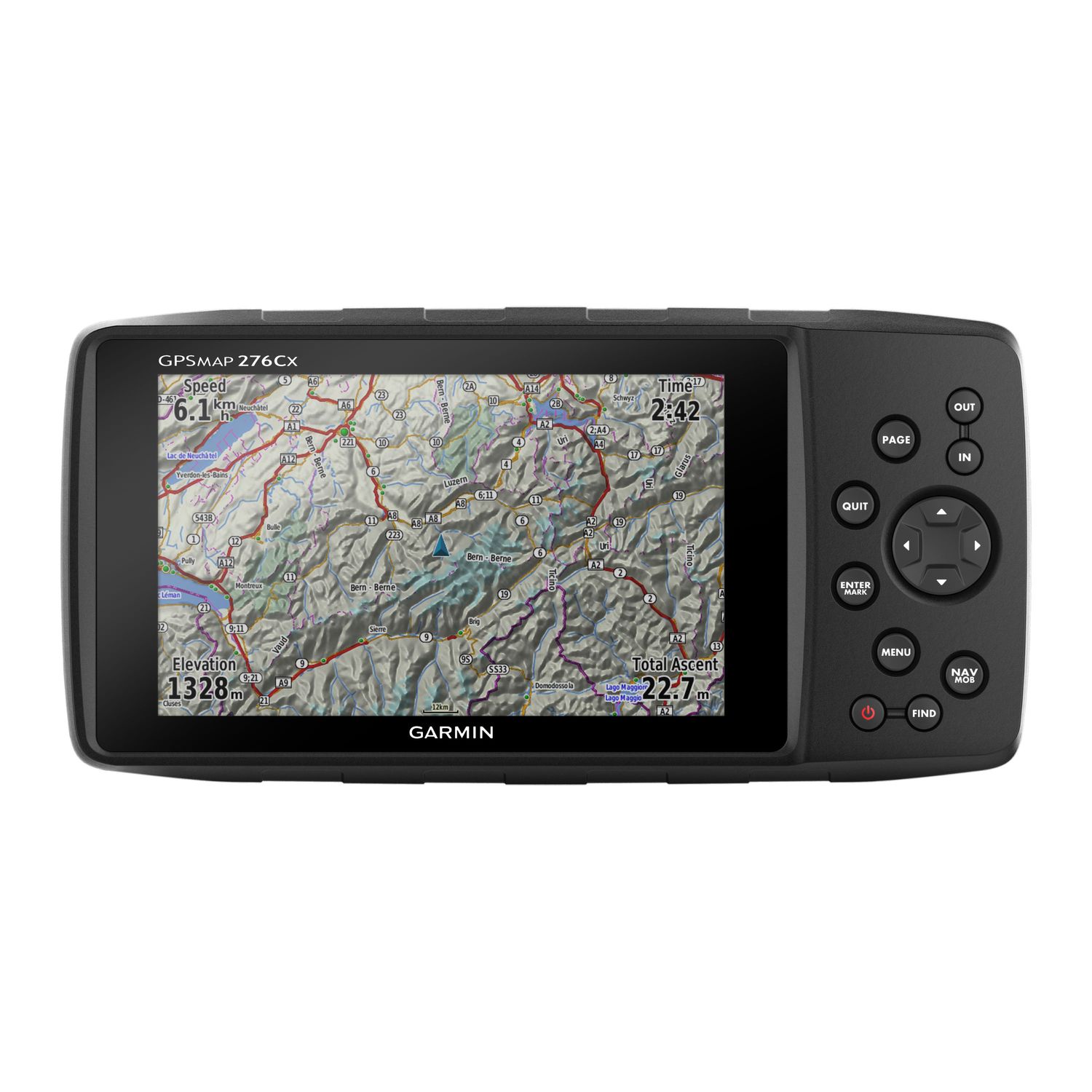 Garmin gpsmap 276cx handhållen kartplotter 5''