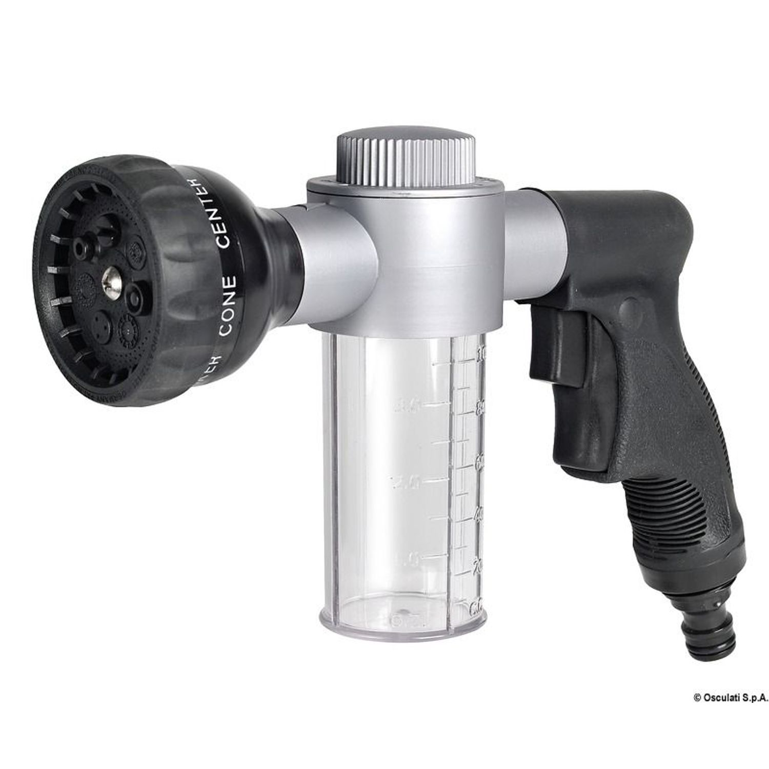 Sprøytepistol med tank