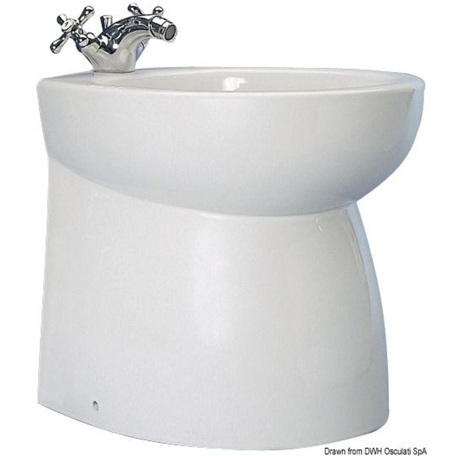 SILENT keraaminen bidee korkea suora