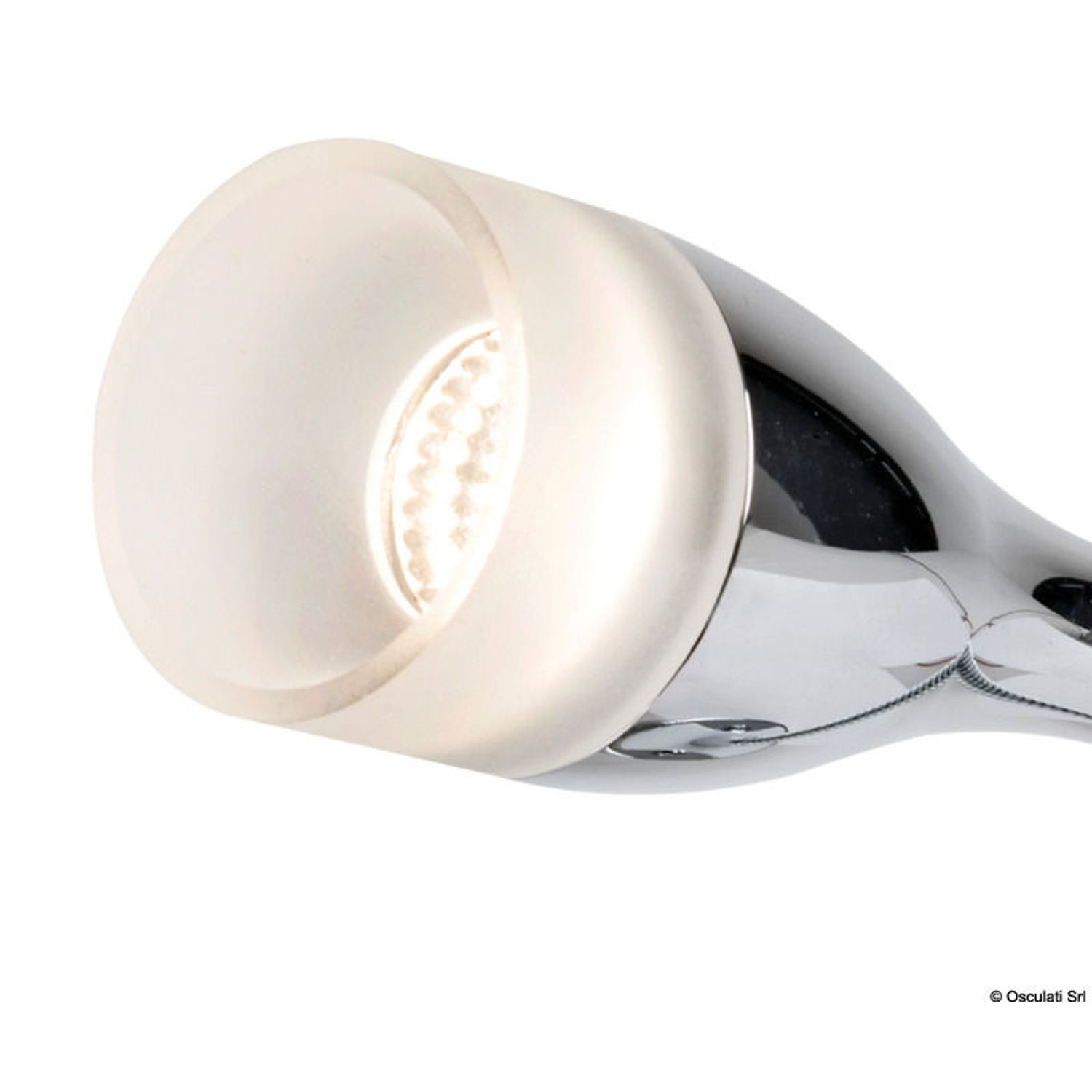 Nivelletty LED-kohdevalo kiillotettu 400 mm